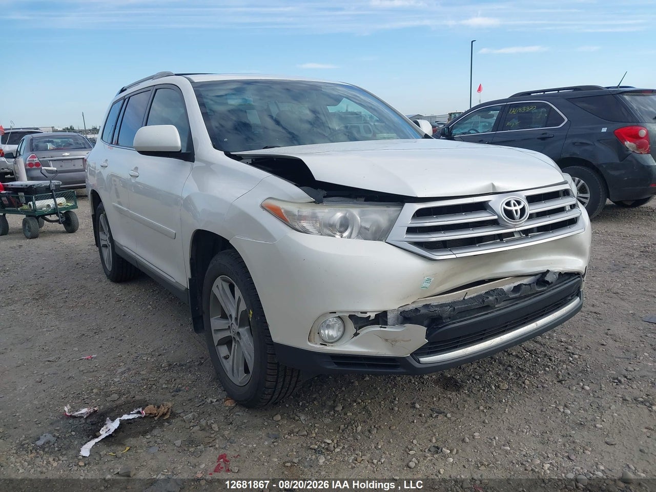 5TDBK3EH4CS142890 · 2012 TOYOTA HIGHLANDER V6