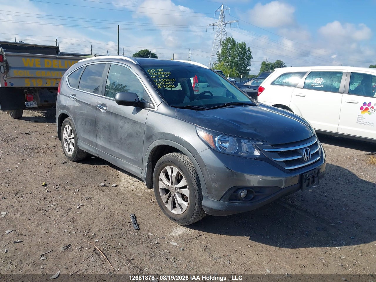 2HKRM4H96EH100345 · 2014 HONDA CR-V TOURING