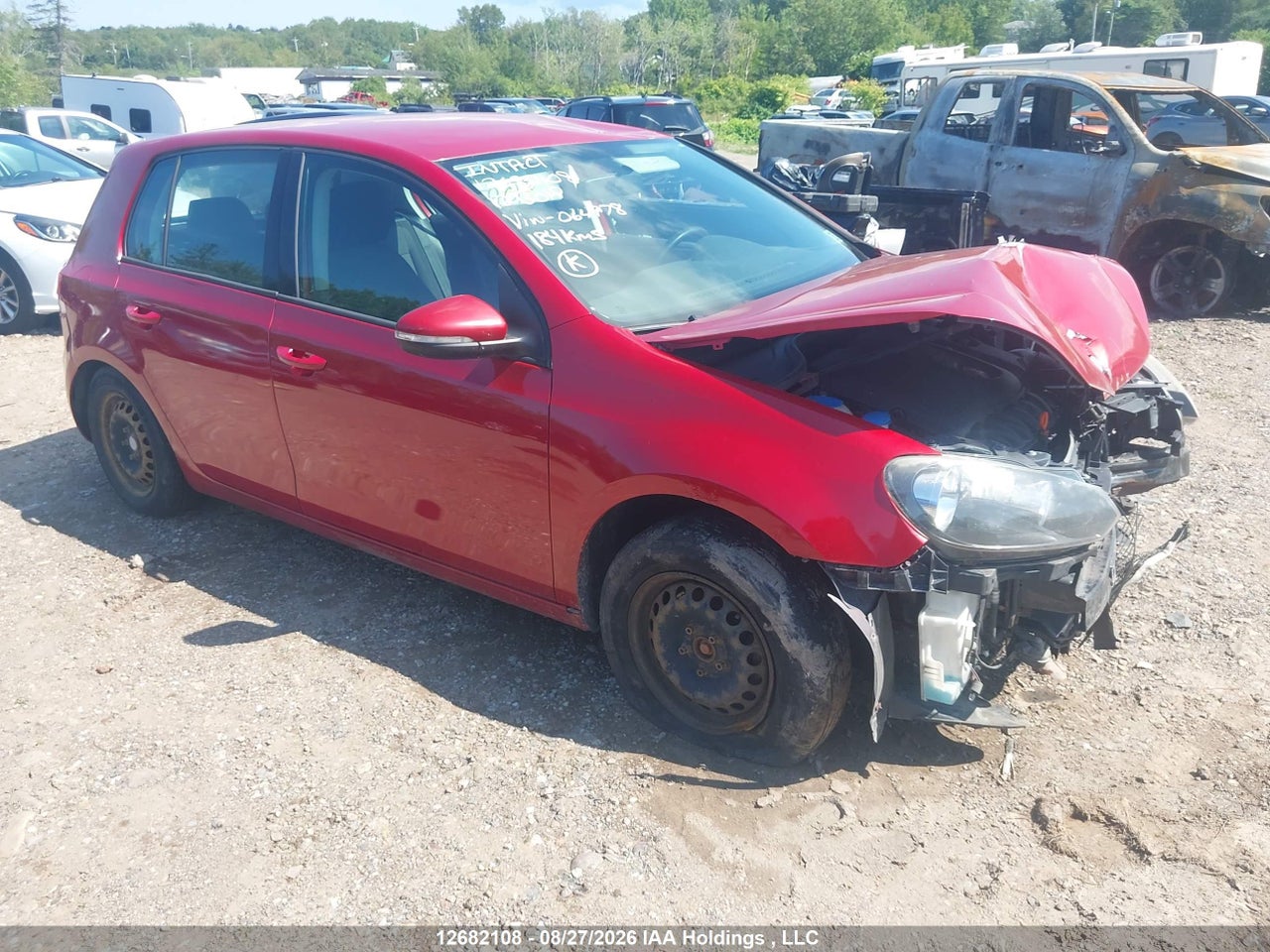 2012 VOLKSWAGEN GOLF