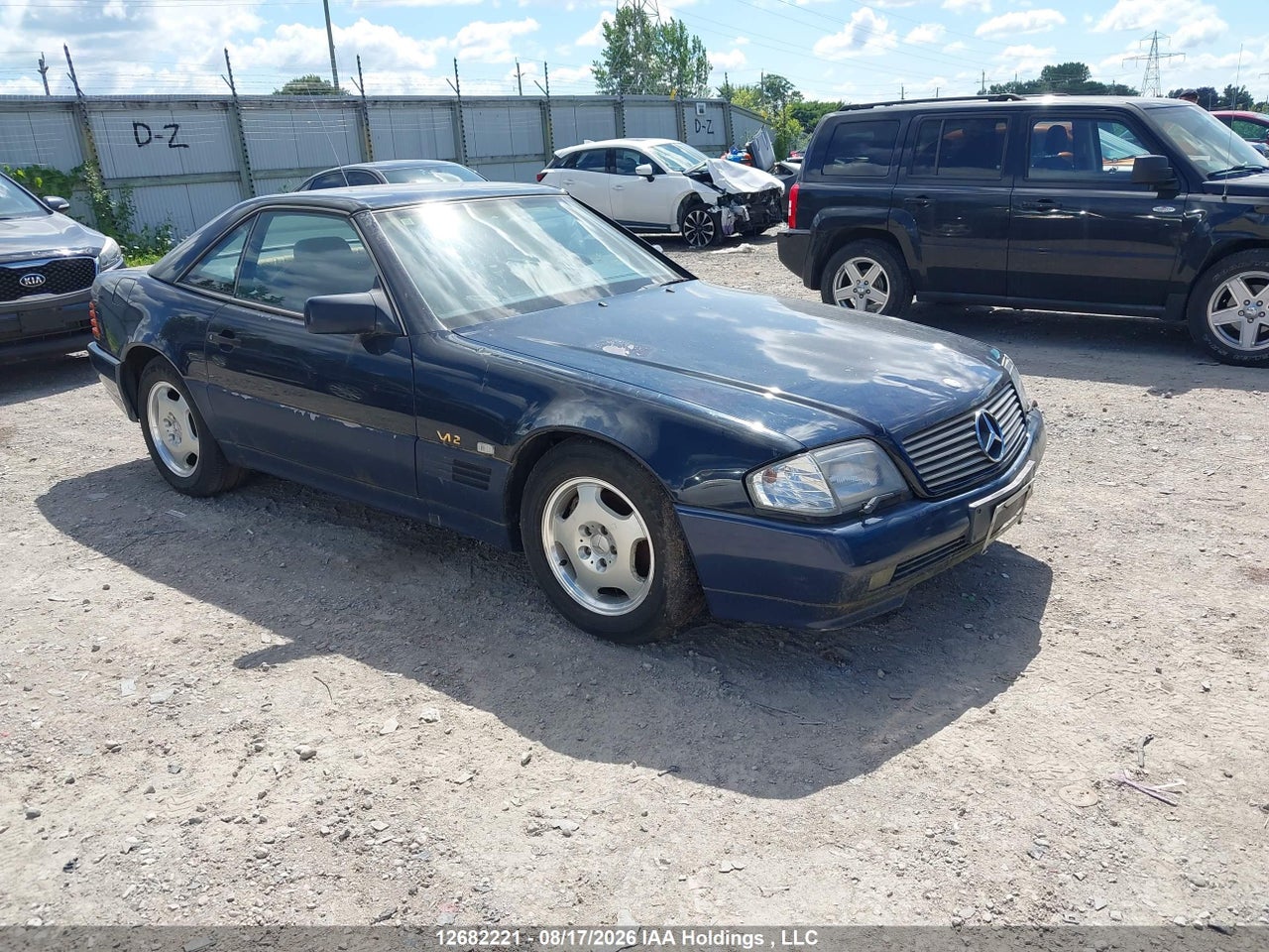 WDB1290661F060444 · 1992 MERCEDES BENZ 500 SL