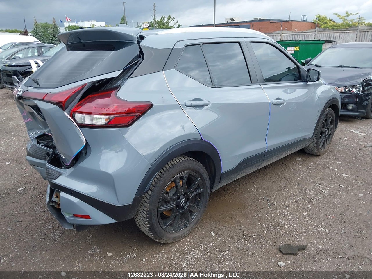 3N1CP5CV3NL531834 · 2022 NISSAN KICKS SV · 4/16