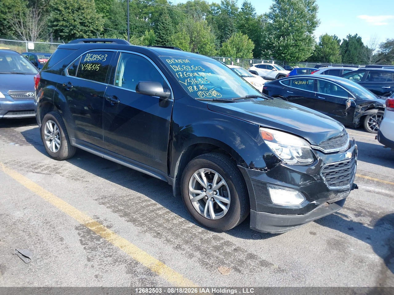 2GNALCEK5H1516515 · 2017 CHEVROLET EQUINOX LT