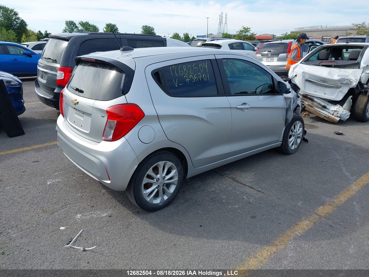 KL8CD6SA7KC795701 · 2019 CHEVROLET SPARK 1LT CVT · 4/21