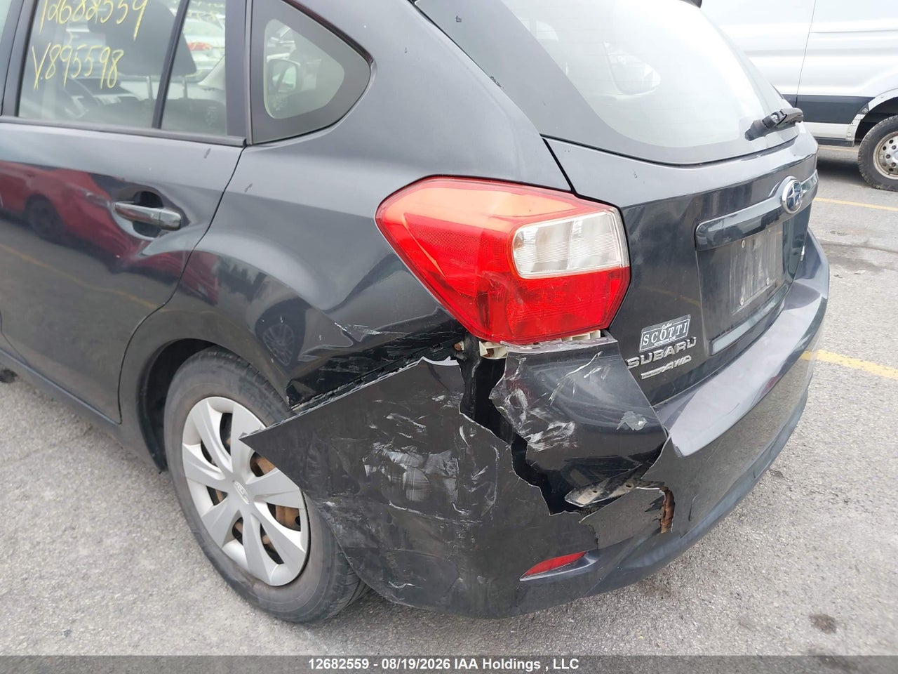 JF1GPAA61DG895598 · 2013 SUBARU impreza 2.0I · 6/18