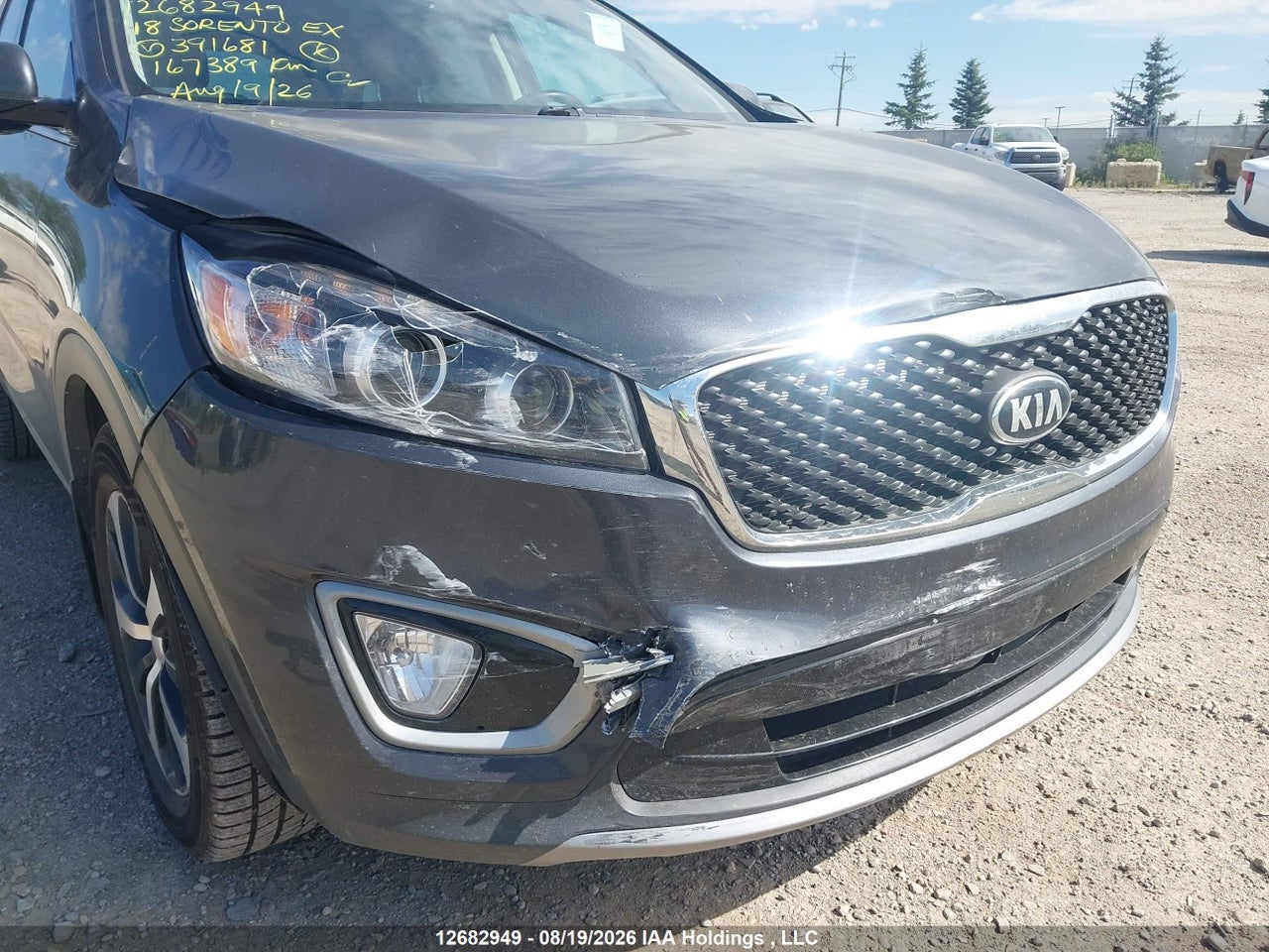 5XYPHDA15JG391681 · 2018 KIA SORENTO EX · 6/18