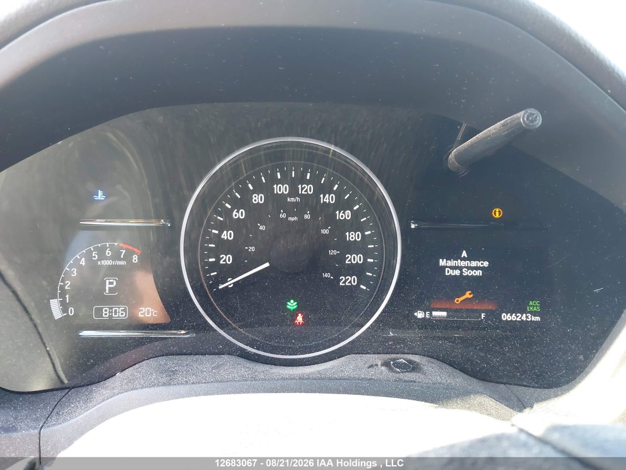 3CZRU5H37KM100114 · 2019 HONDA HR-V LX · 7/21