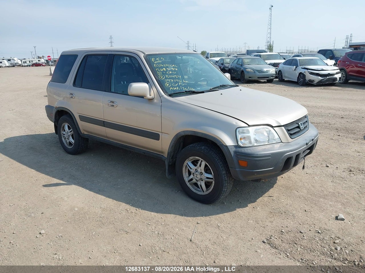 JHLRD185X1C811454 · 2001 HONDA CR-V EX