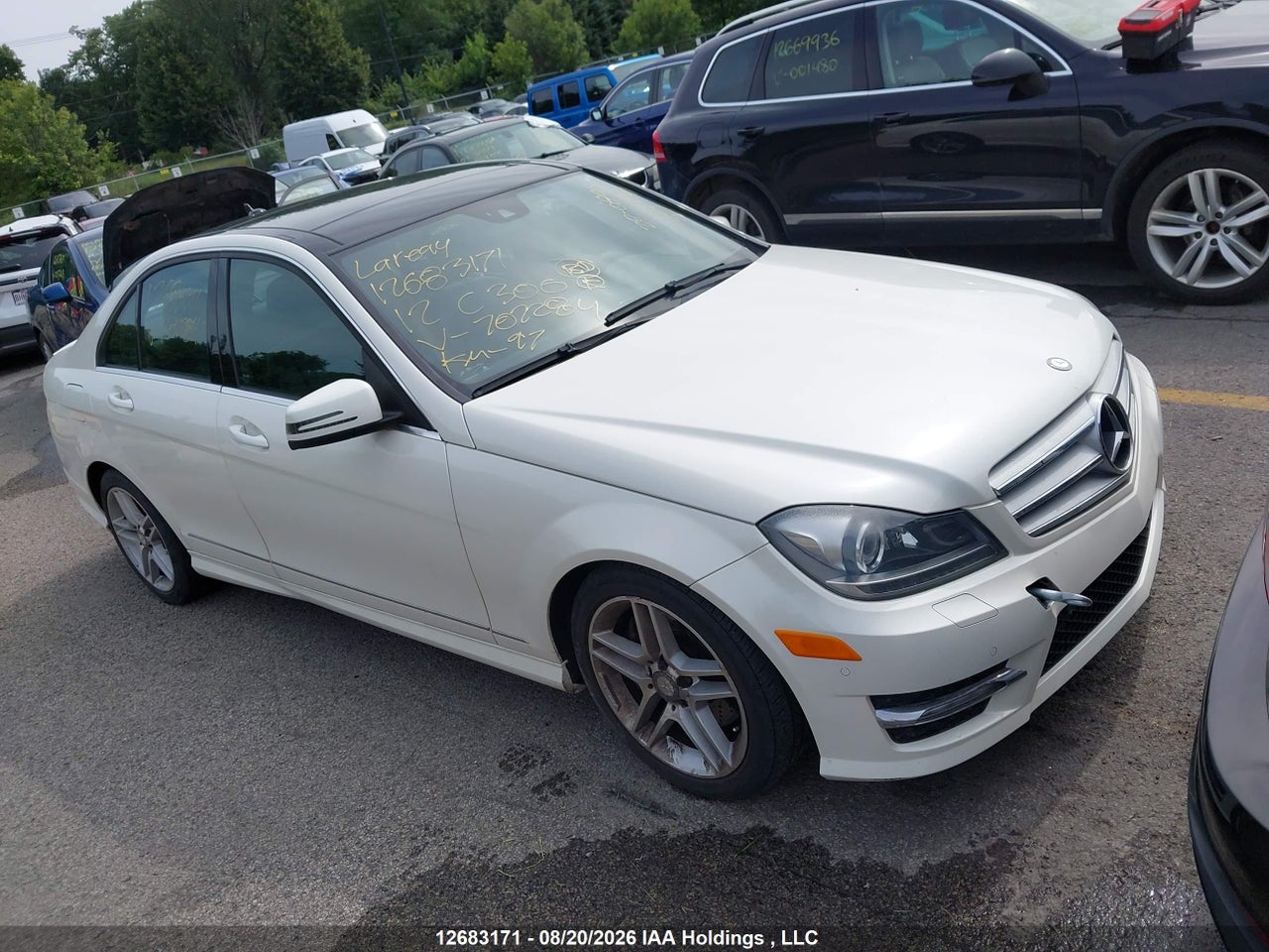 WDDGF8BB0CA702284 · 2012 MERCEDES BENZ C 300 4MATIC
