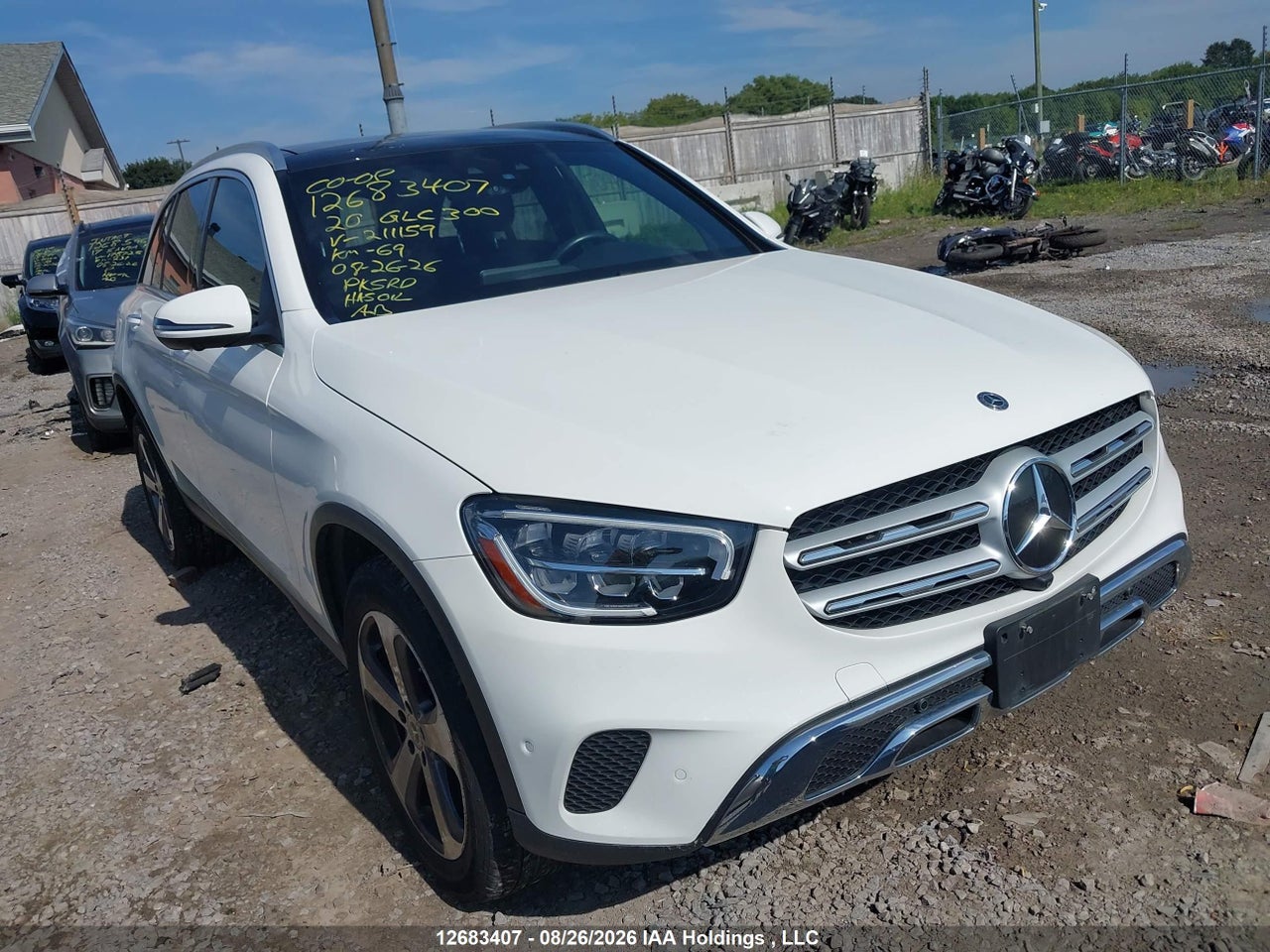 2020 MERCEDES BENZ GLC 300 4MATIC
