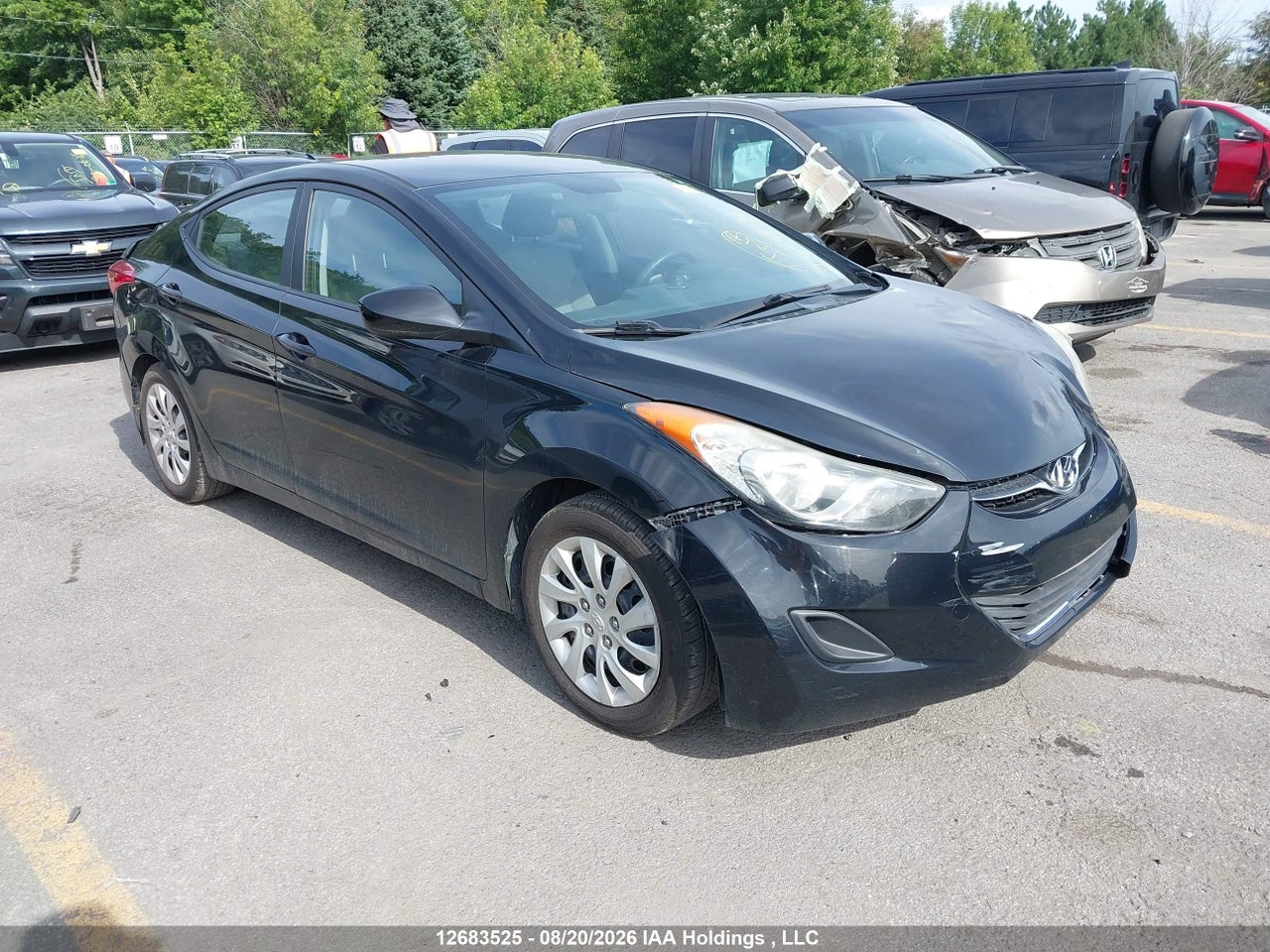 5NPDH4AEXDH334153 · 2013 HYUNDAI ELANTRA GL