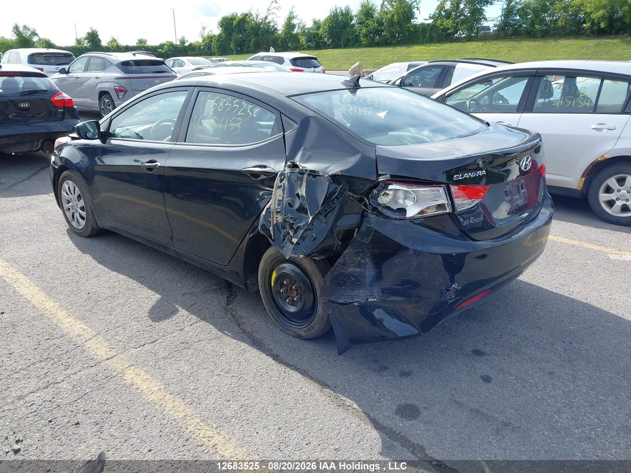 5NPDH4AEXDH334153 · 2013 HYUNDAI ELANTRA GL · 3/21