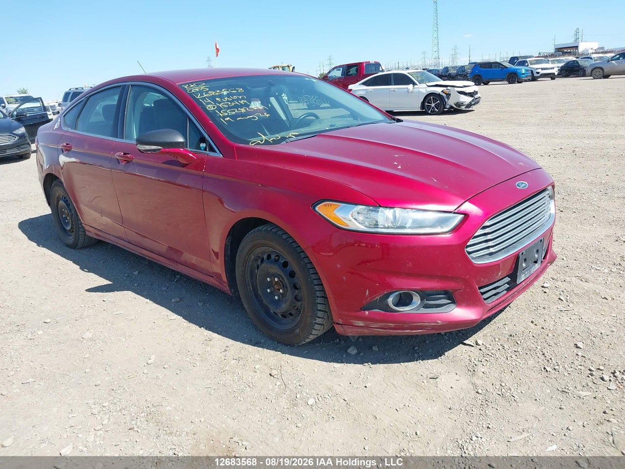 3FA6P0HD7ER153419 · 2014 FORD FUSION SE