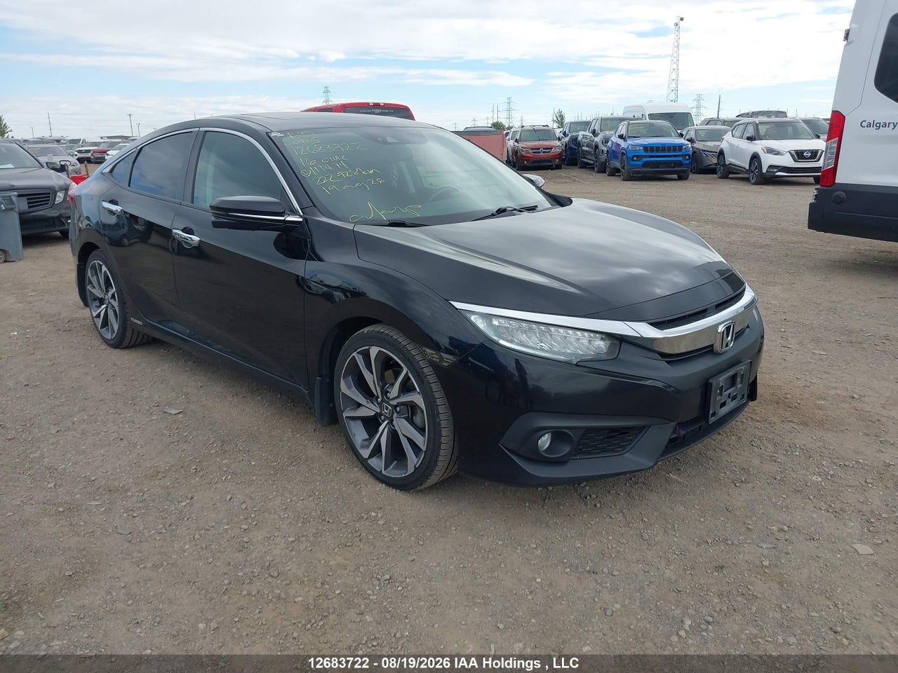 2HGFC1F90GH111474 · 2016 HONDA Civic touring