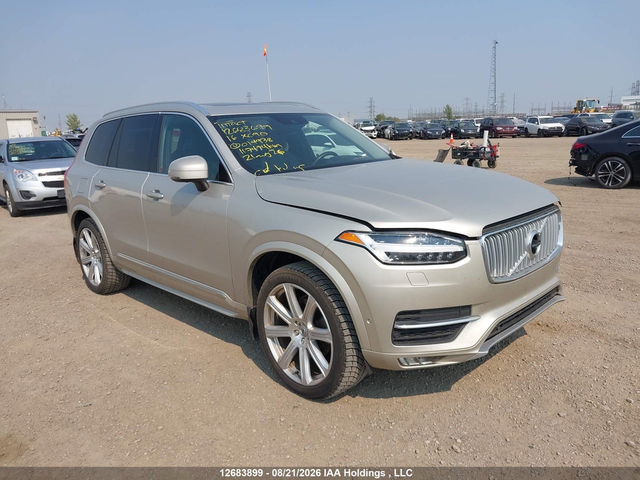 YV4A22PL3G1014938 · 2016 VOLVO XC90 T6