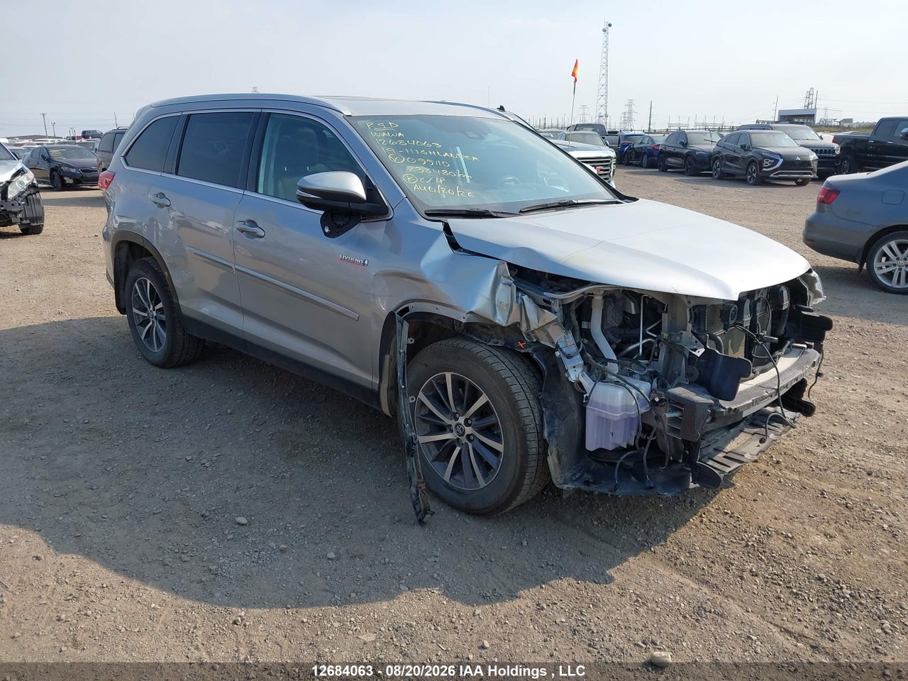 5TDJGRFH3KS055110 · 2019 TOYOTA HIGHLANDER HYBRID XLE