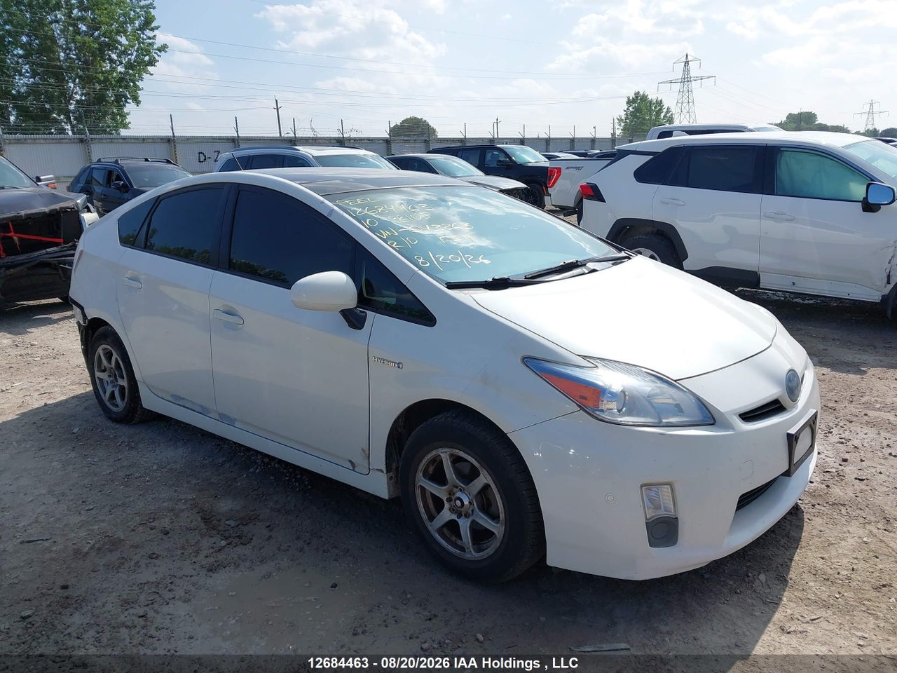 JTDKN3DU0A0043263 · 2010 TOYOTA PRIUS