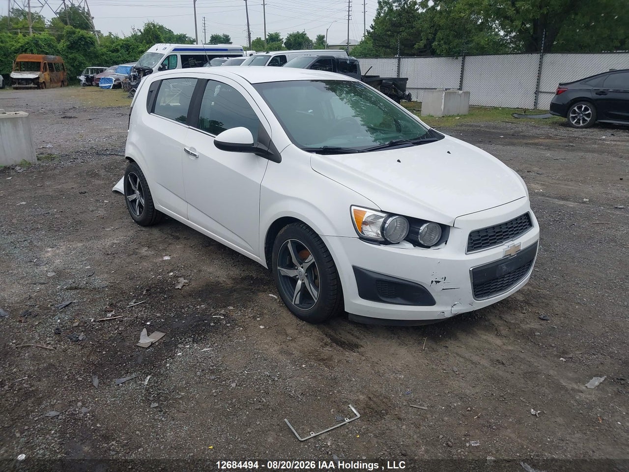 2012 CHEVROLET SONIC LT