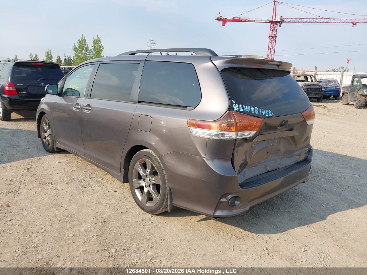 5TDXK3DC2CS227397 · 2012 TOYOTA SIENNA SE 8 PASSENGER · 3/22