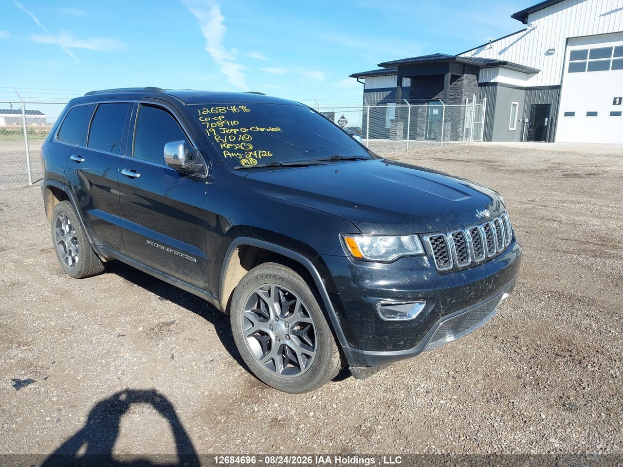 1C4RJFBG1KC708910 · 2019 JEEP GRAND CHEROKEE LIMITED