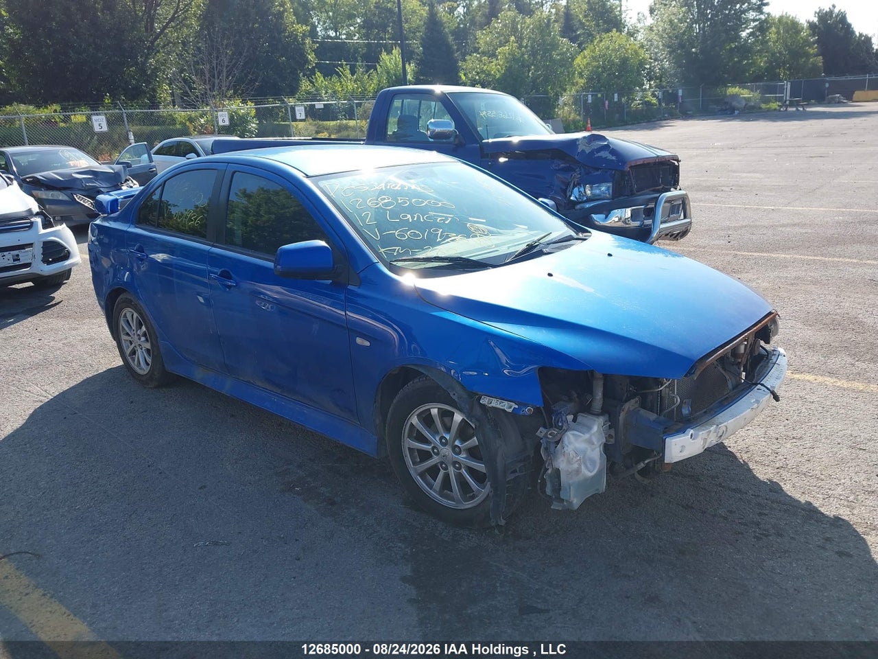 JA32V2FW7CU601936 · 2012 MITSUBISHI lancer se