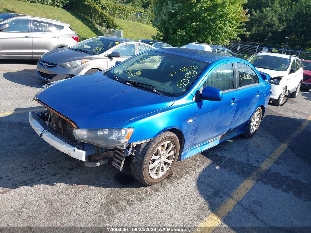 JA32V2FW7CU601936 · 2012 MITSUBISHI lancer se · 2/8
