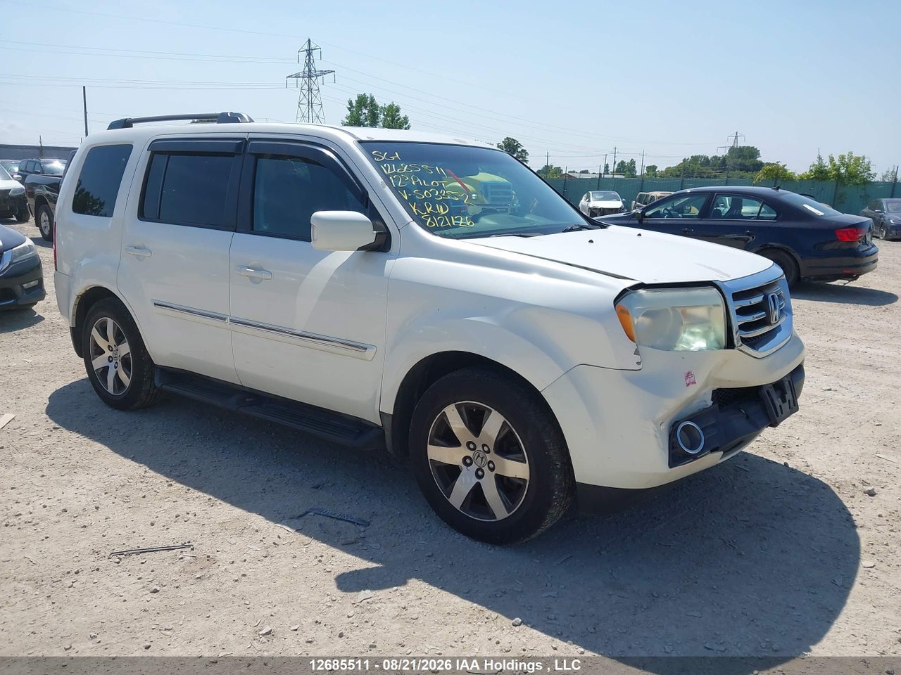 2012 HONDA PILOT TOURING
