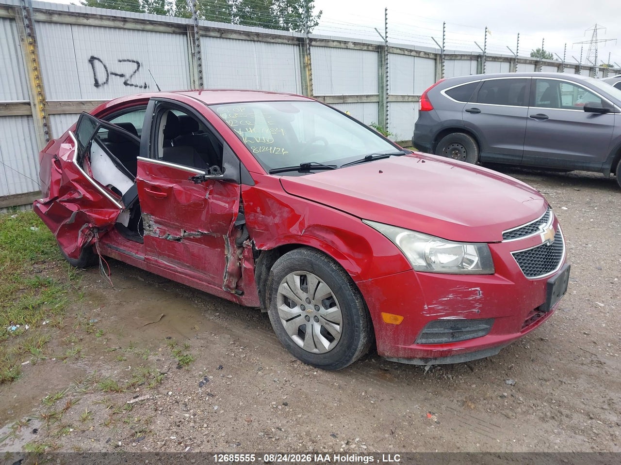 2012 CHEVROLET CRUZE LT
