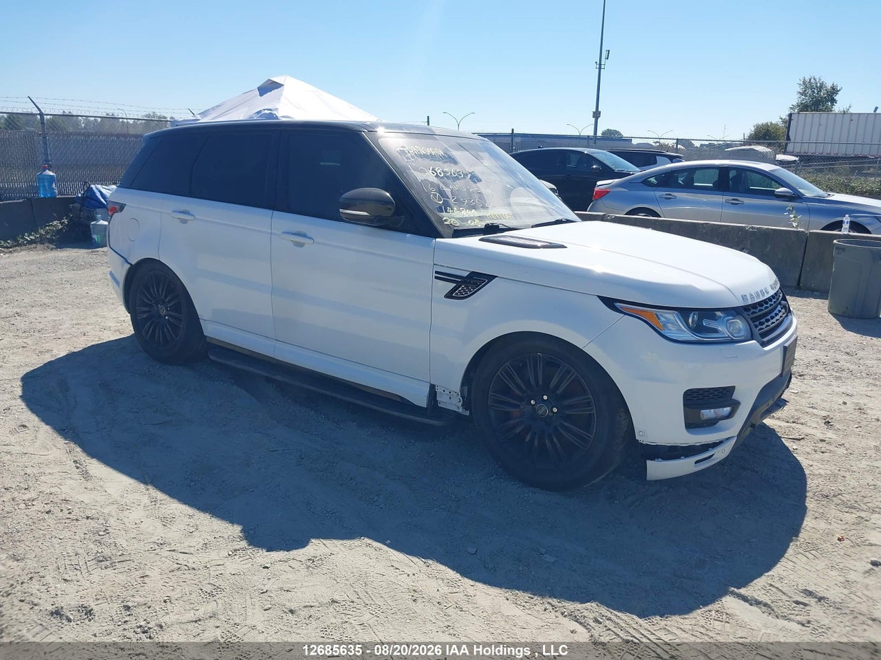 SALGS2EF8GA293547 · 2016 LAND ROVER RANGE ROVER 5.0L V8 SUPERCHARGED