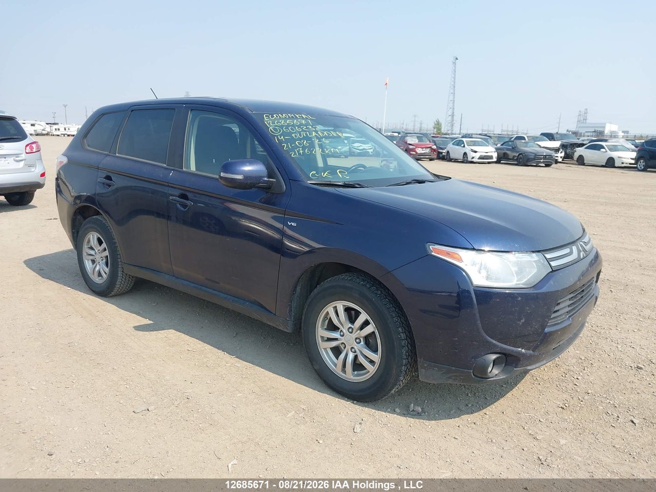JA4JZ3AX8EZ606232 · 2014 MITSUBISHI OUTLANDER SE