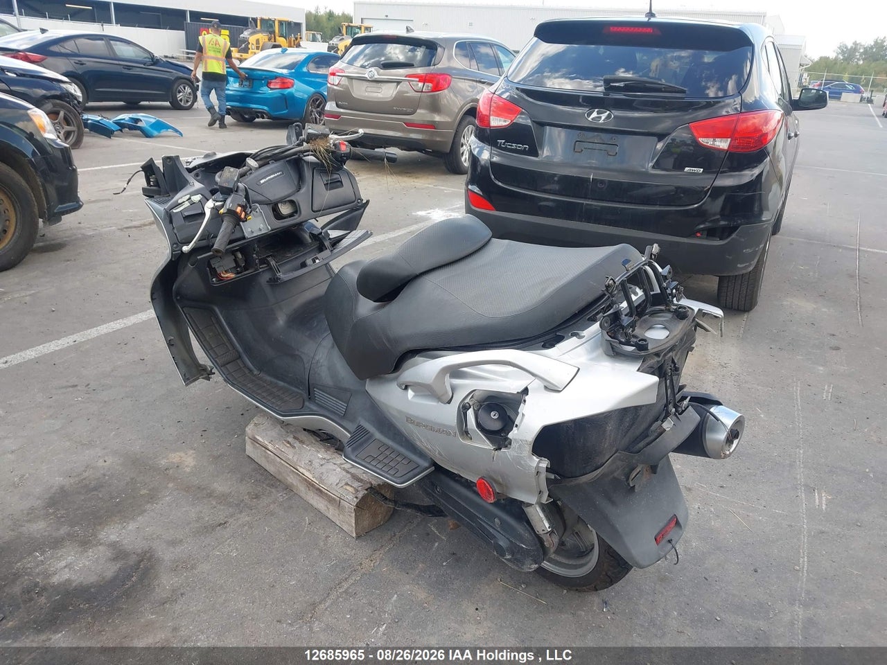 JS1CP51A852101158 · 2005 SUZUKI AN650 K3 · 3/12