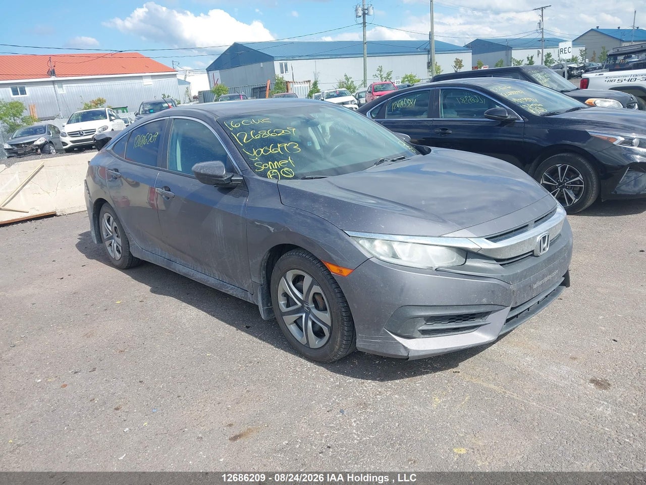 2HGFC2E59GH006193 · 2016 HONDA CIVIC LX