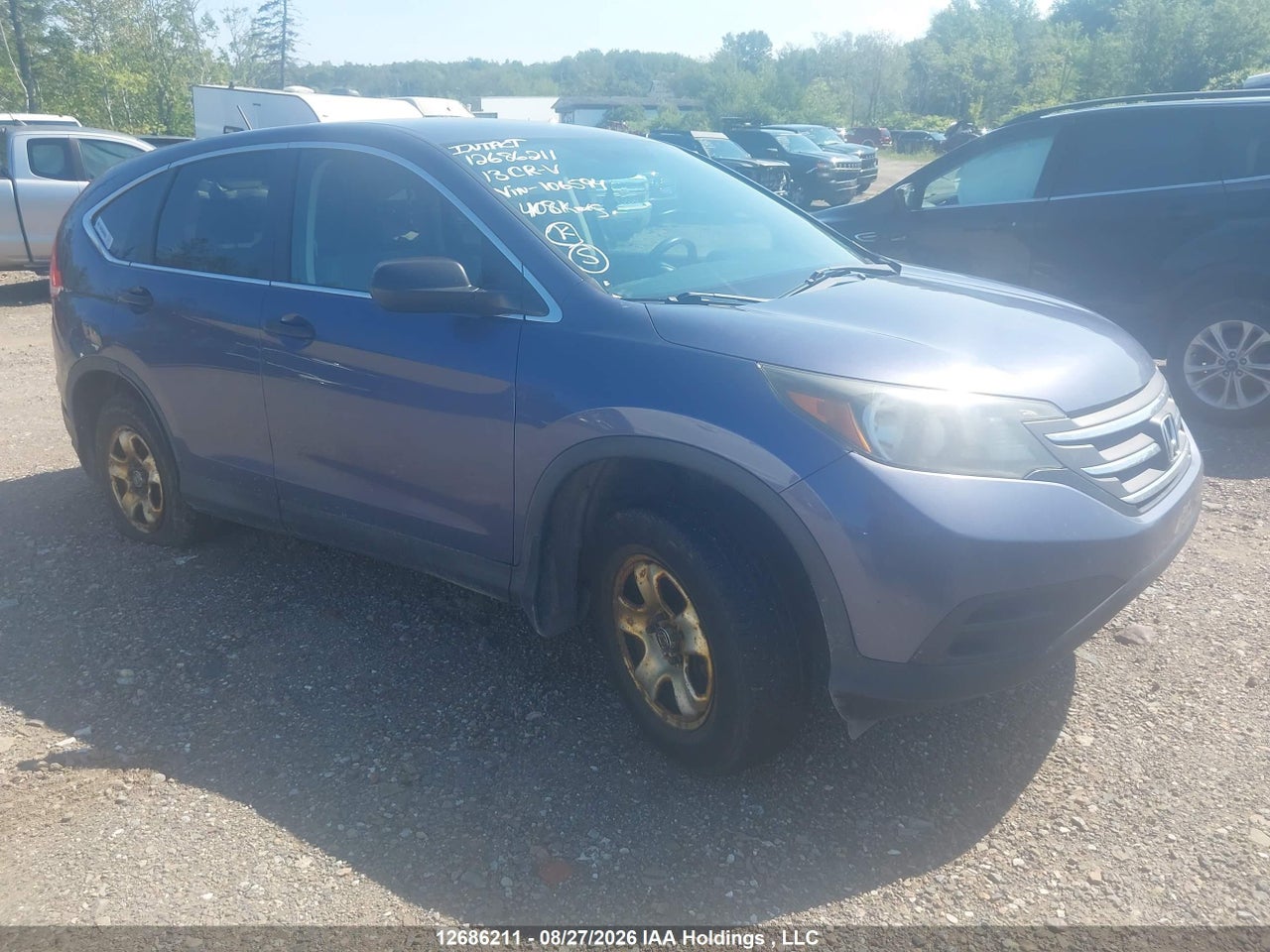 2HKRM4H3XDH106594 · 2013 HONDA CR-V LX