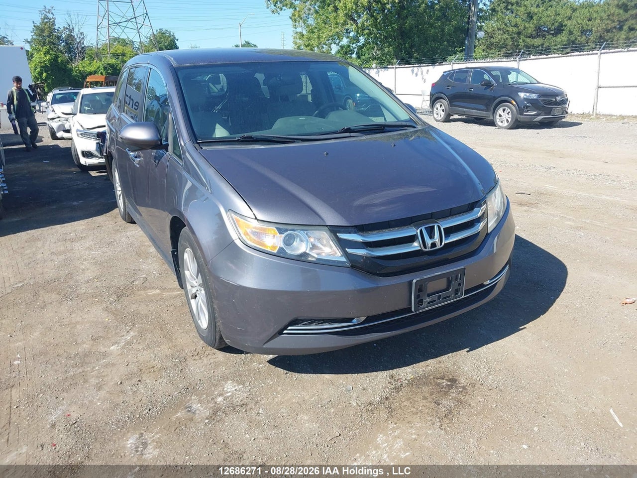 2016 HONDA ODYSSEY EX