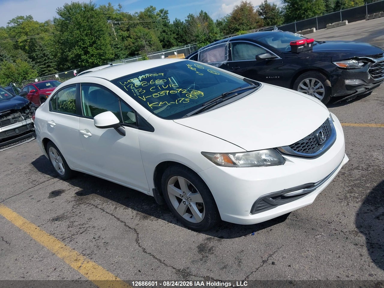 2HGFB2F42DH039072 · 2013 HONDA CIVIC LX
