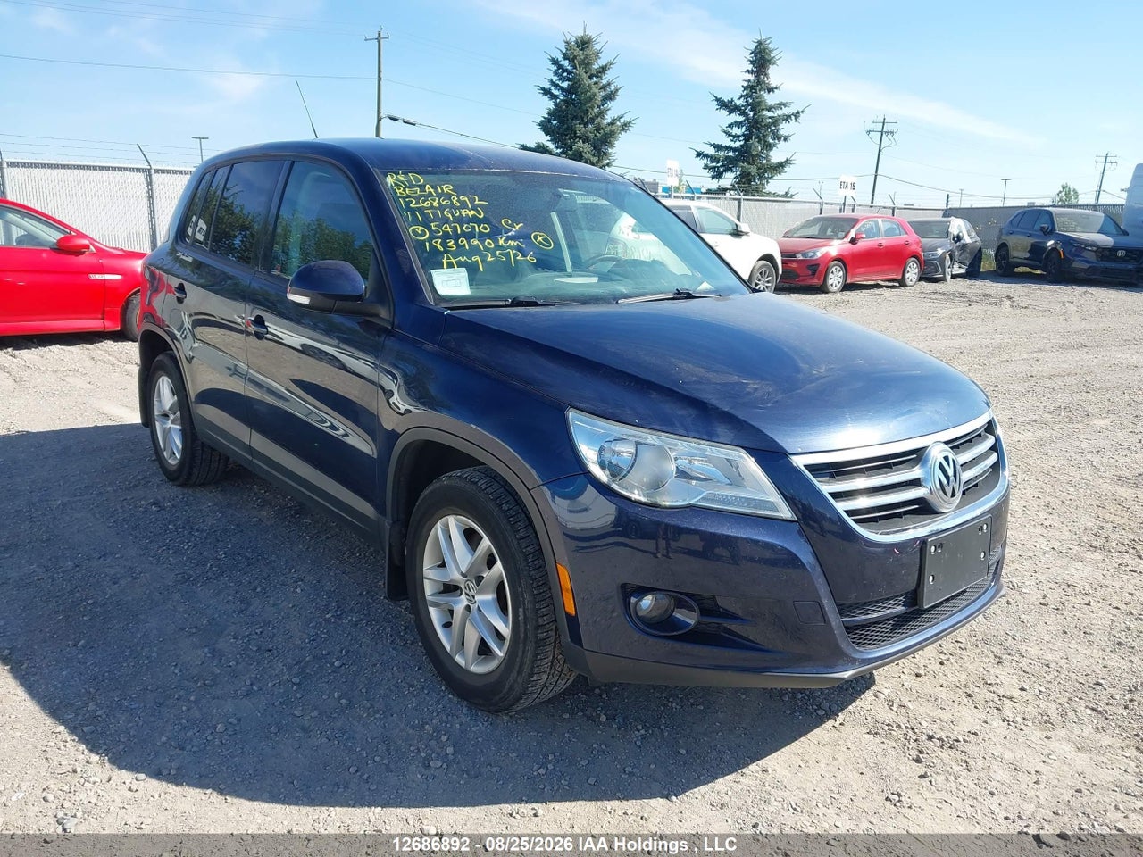 WVGBV7AX0BW547070 · 2011 VOLKSWAGEN TIGUAN S/SE/SEL