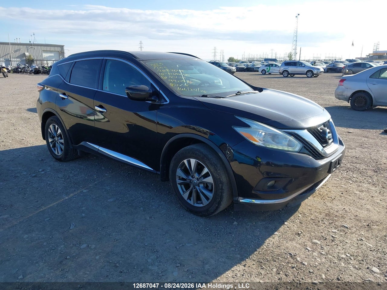 5N1AZ2MH8GN124161 · 2016 NISSAN MURANO S/SL/SV/PLATINUM