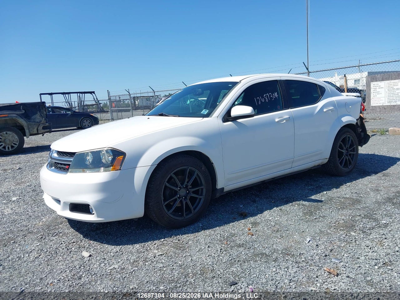 1C3CDZCBXCN293405 · 2012 DODGE AVENGER SXT · 2/22
