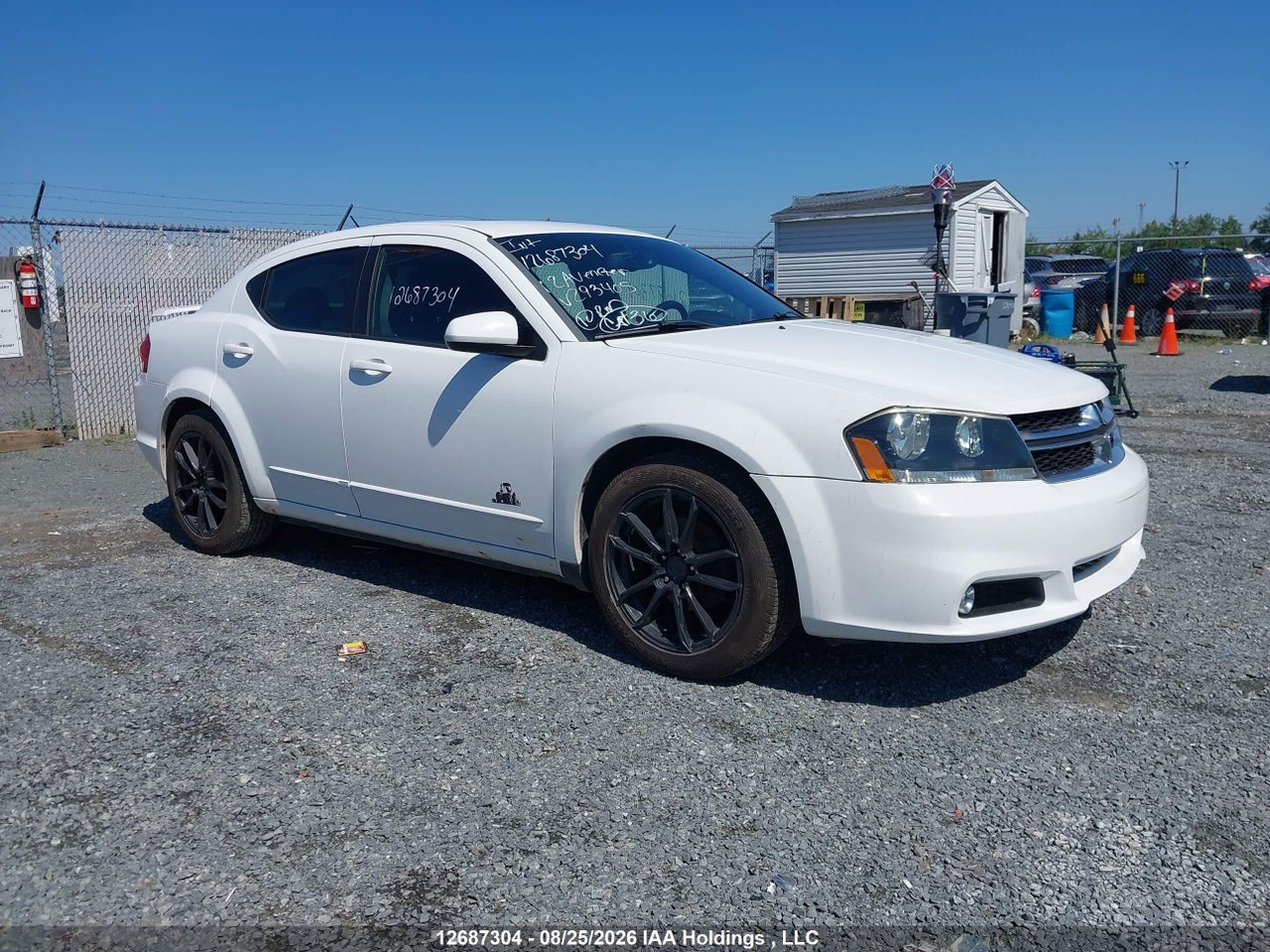 2012 DODGE AVENGER SXT
