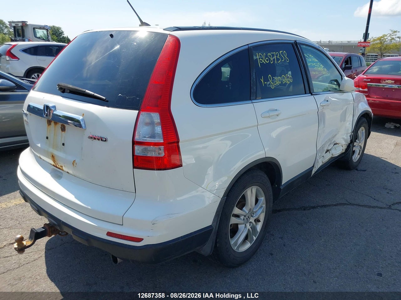 5J6RE4H51AL820260 · 2010 HONDA CR-V EX · 4/20