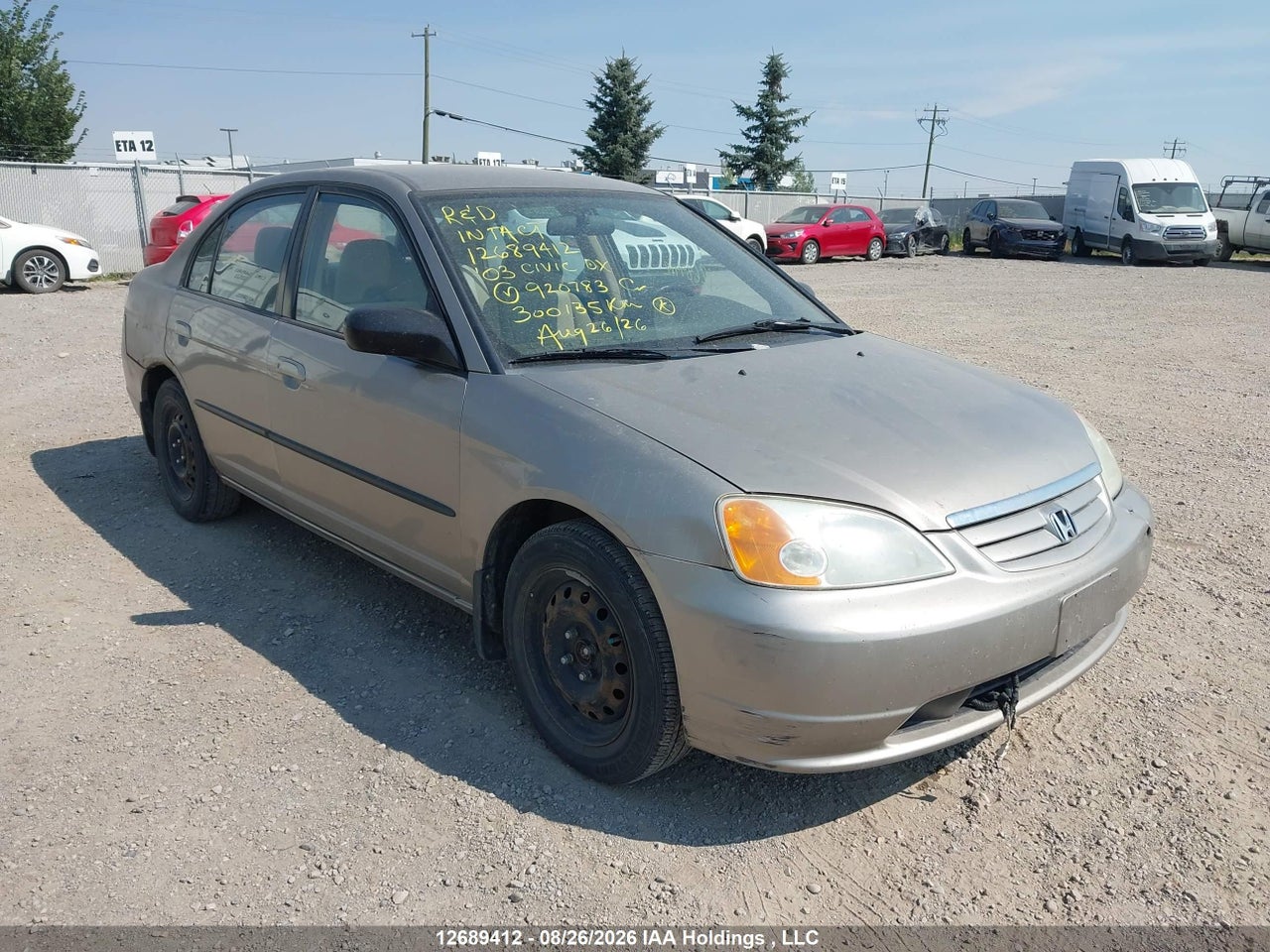 2003 HONDA CIVIC DX