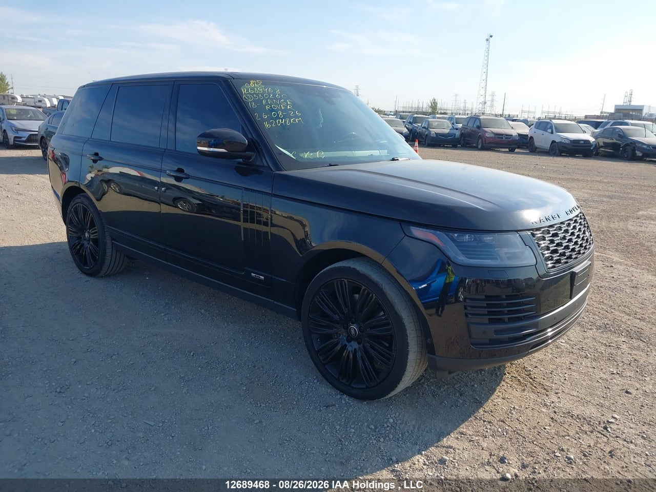 2018 LAND ROVER RANGE ROVER SUPERCHARGED