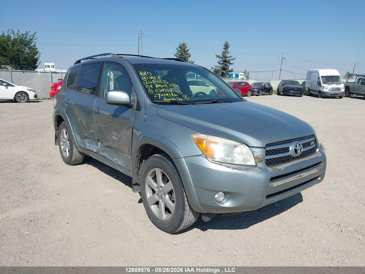 2008 TOYOTA RAV4 LIMITED