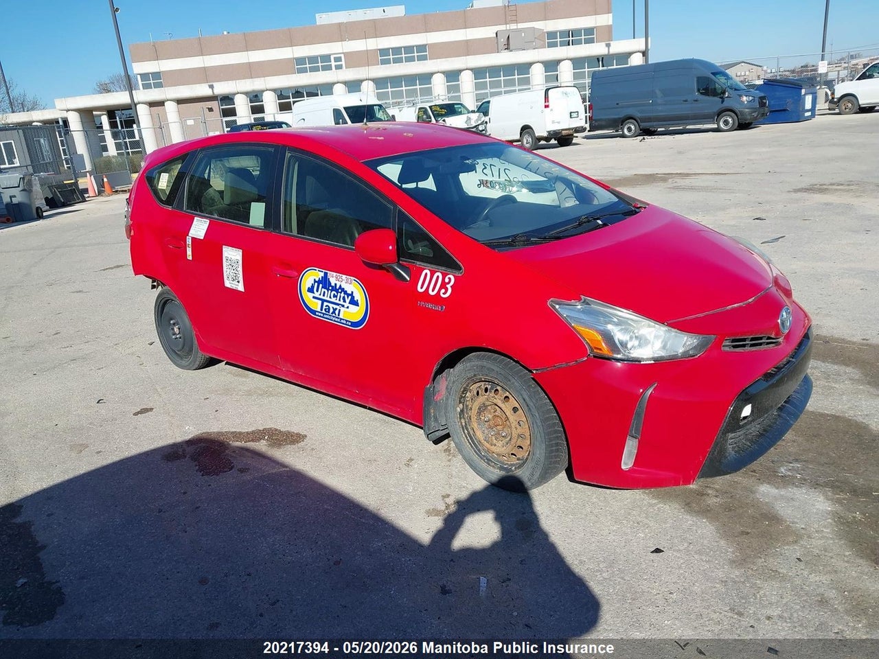 JTDZN3EU9FJ030316 · 2015 TOYOTA PRIUS V