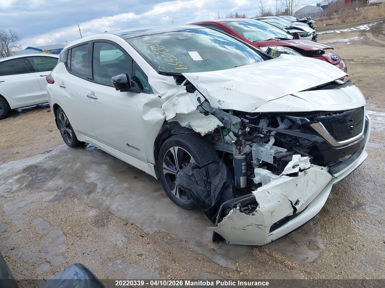1N4BZ1CP7KC317701 · 2019 NISSAN LEAF SL
