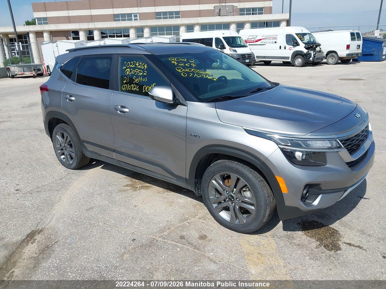 KNDEUCAA1M7205522 · 2021 KIA SELTOS EX