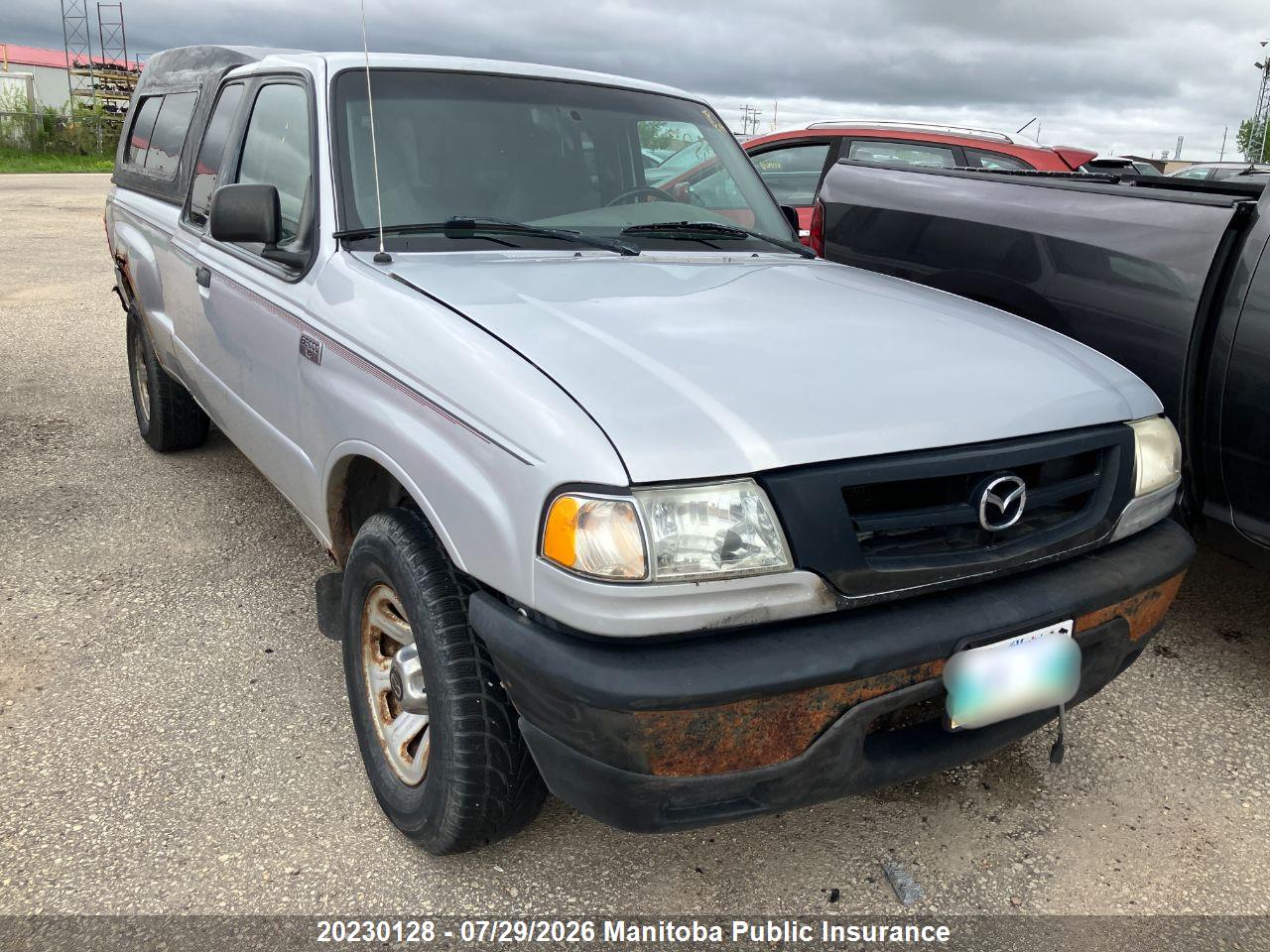 4F4YR16U71TM03523 · 2001 MAZDA B3000 CAB PLUS