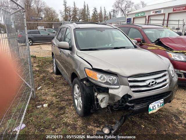 5XYZHDAG2CG137264 · 2012 HYUNDAI SANTA FE LIMITED