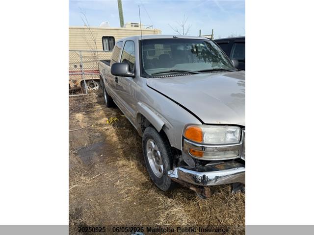 1GTEK19B17Z194439 · 2007 GMC SIERRA 1500 SLE EXT CAB