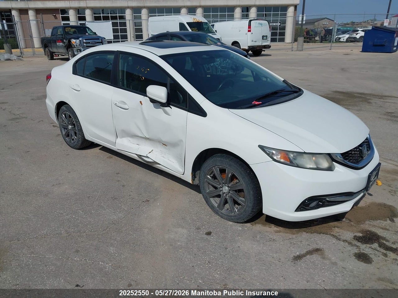 2HGFB2F70EH015607 · 2014 HONDA Civic touring