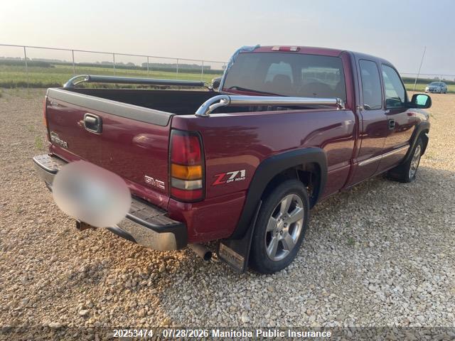 1GTEK19B07E116936 · 2007 GMC SIERRA 1500 SLE EXT CAB · 4/15